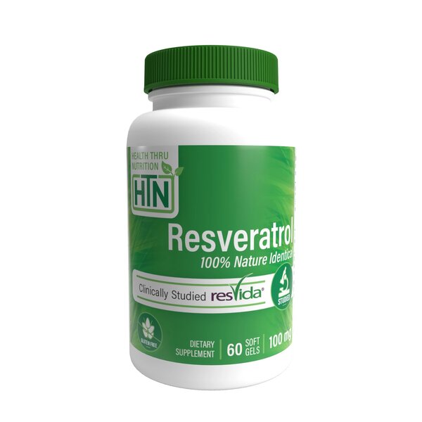Resveratrolo, 100mg - 60 softgels