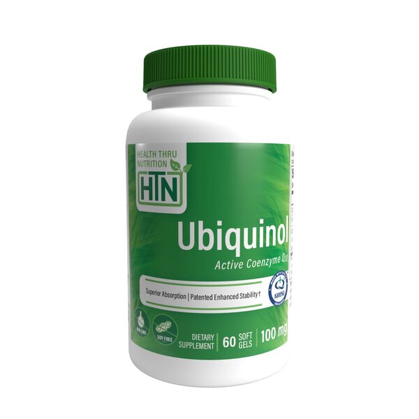 Ubiquinol, 100mg - 60 softgels