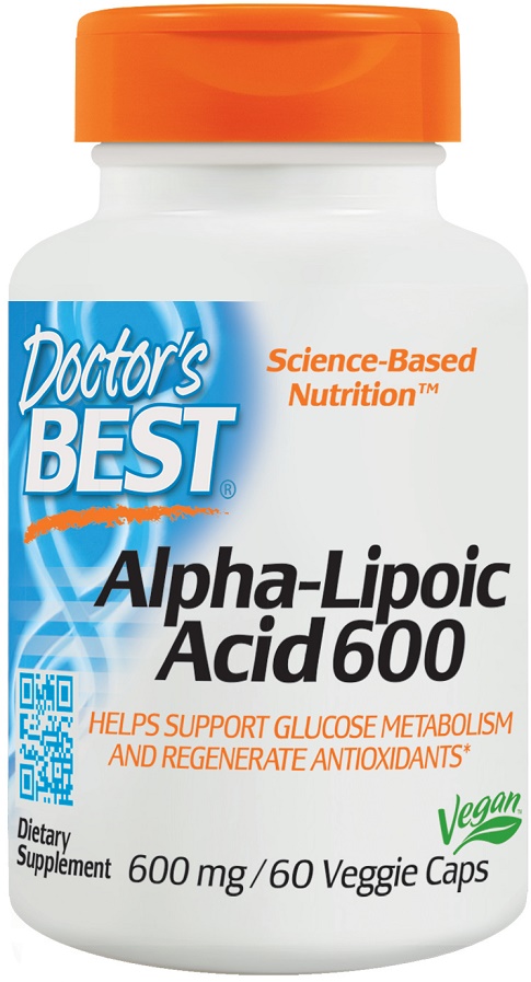 Acido Alfa-Lipoico, 600mg - 60 capsule vegetariane