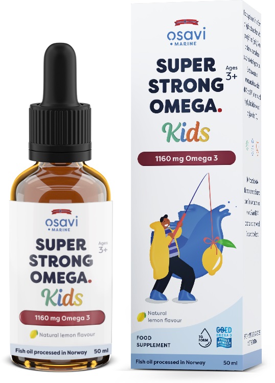 Super Forte Omega Kids, 1160mg Omega 3 (Limone) - 50 ml