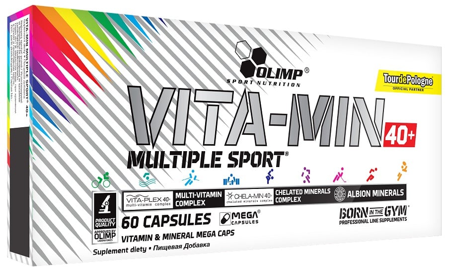 Vita-Min Multisport 40+ - 60 capsule