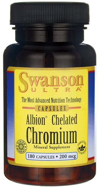 Albion Chromium Chelated, 200mcg - 180 caps