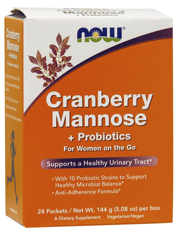 Cranberry Mannose + Probiotics - 24 pacchetti