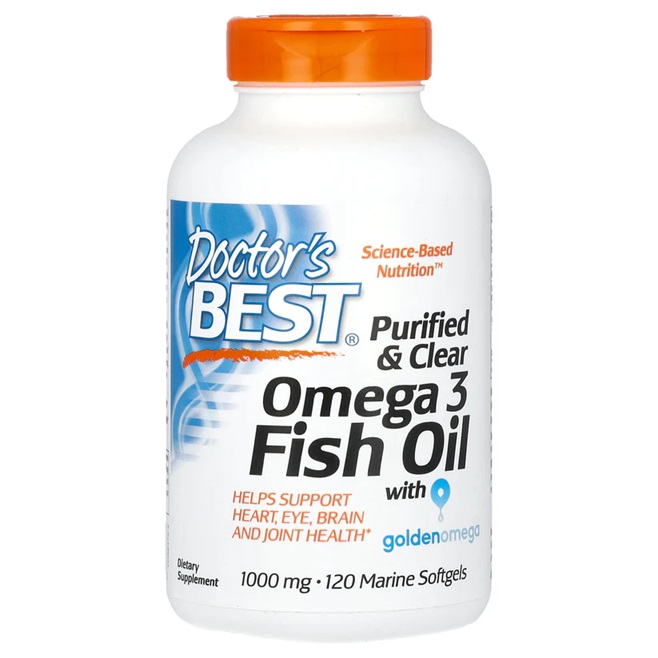 Purified & Clear Omega 3 Fish Oil