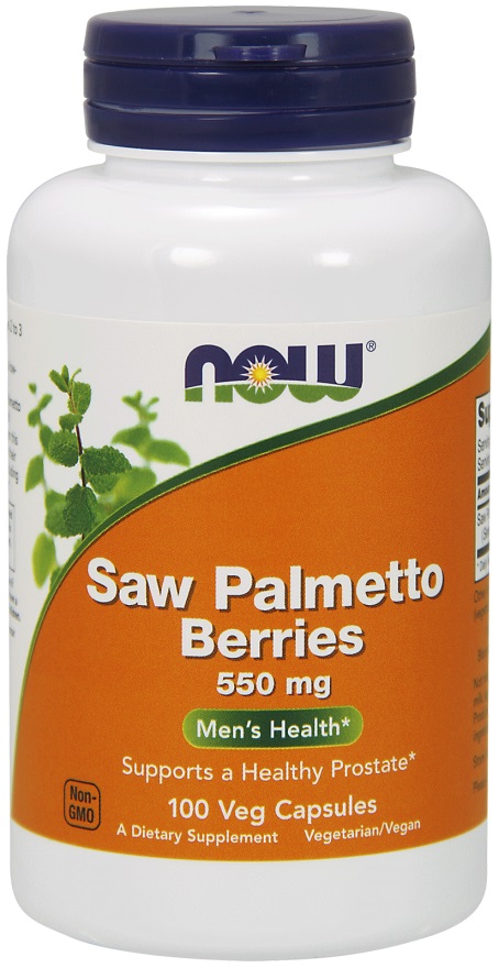 Bacche di Saw Palmetto, 550mg - 100 vcaps