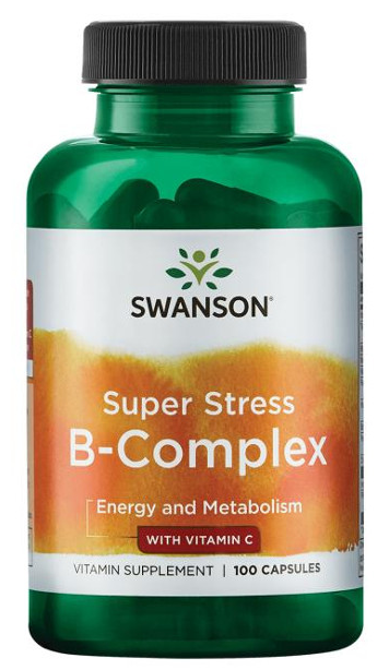 Super Stress B-Complex con Vitamina C - 100 caps