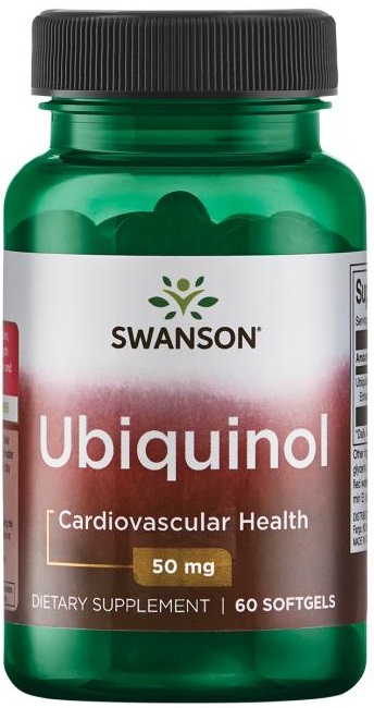 Ubiquinol, 50mg - 60 softgels