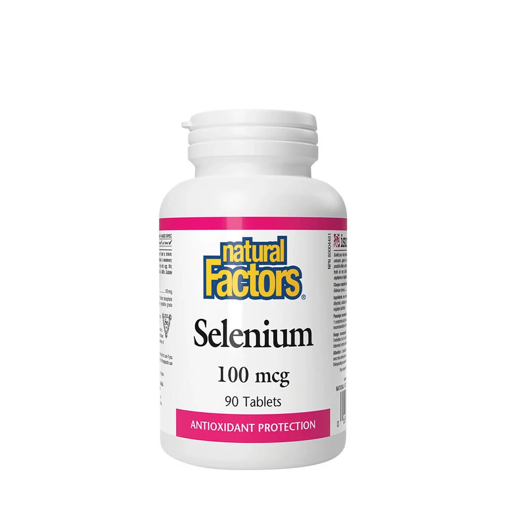 Natural Factors Selenio 100 mcg (90 Compresse)