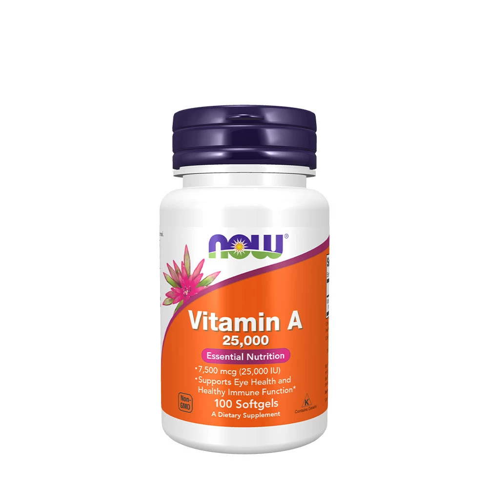 NOW Foods - Vitamina A 25.000 UI in softgel