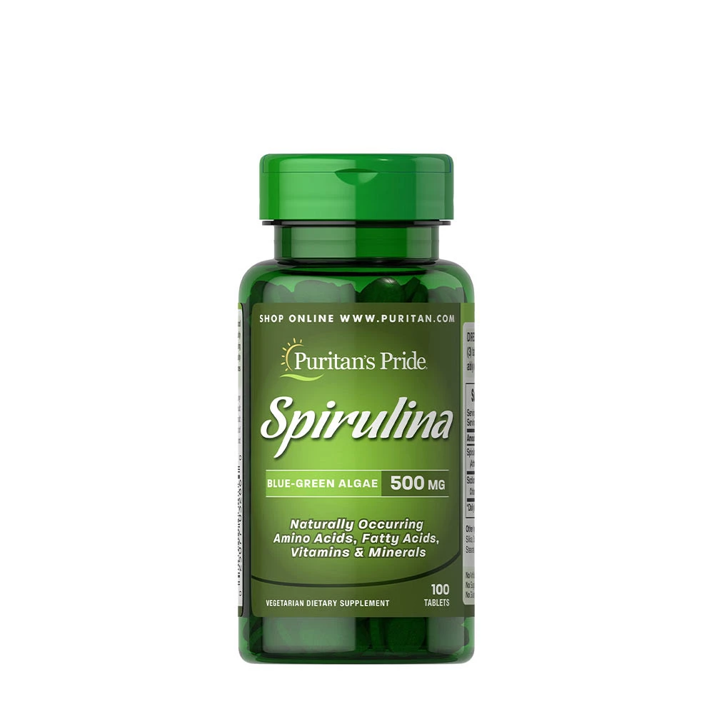 Puritan's Pride - Spirulina 500 mg (100 compresse)