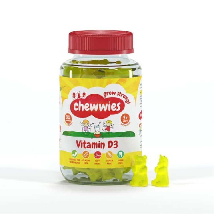 Vitamina D3, Limone - 30 chewies