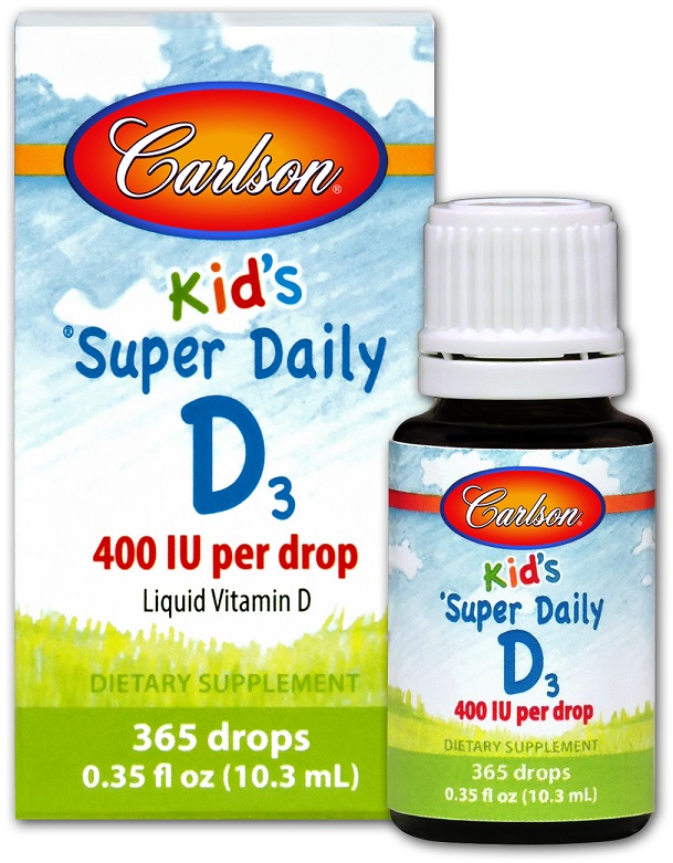 Kid's Super Daily D3, 400 IU - 10 ml.