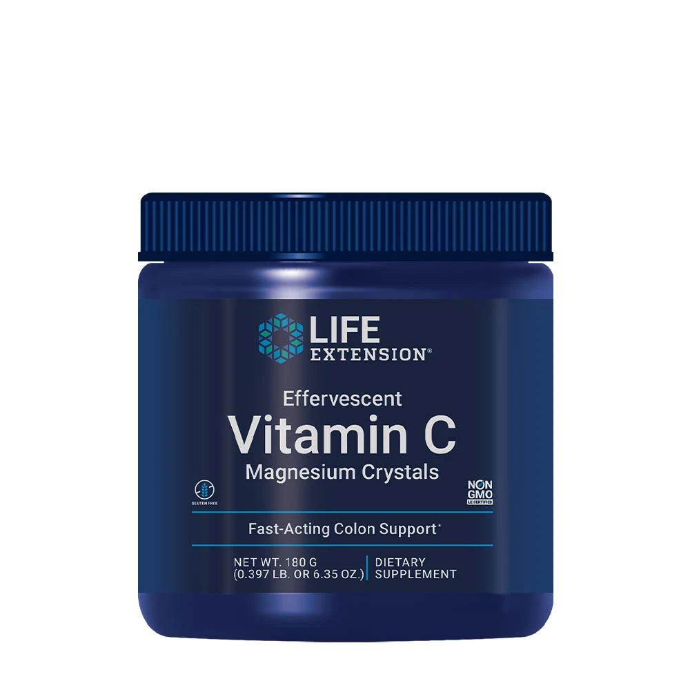 Cristalli Effervescenti di Vitamina C e Magnesio - 180g