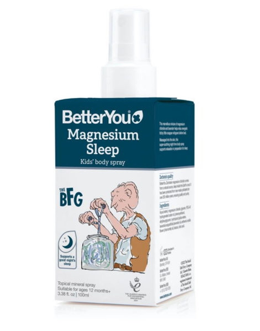Spray corpo per bambini al magnesio Sleep - 100 ml.