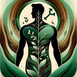 Supporto maschile naturale