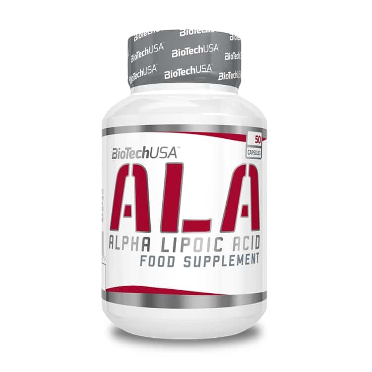 BioTechUSA - Acido Alfa Lipoico ALA, 250 mg - 50 capsule