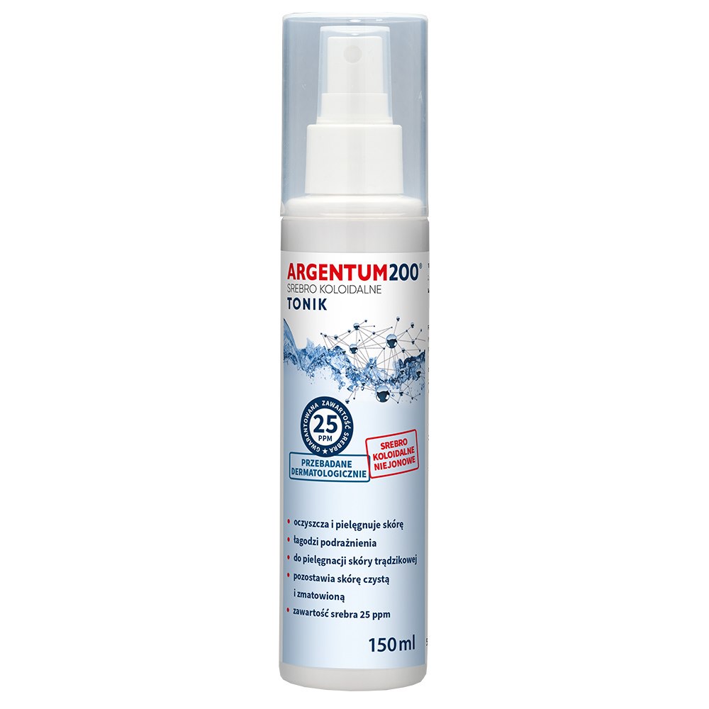 Aura Herbals - Argento Colloidale 25 ppm, Argentum 200, Spray (150 ml)