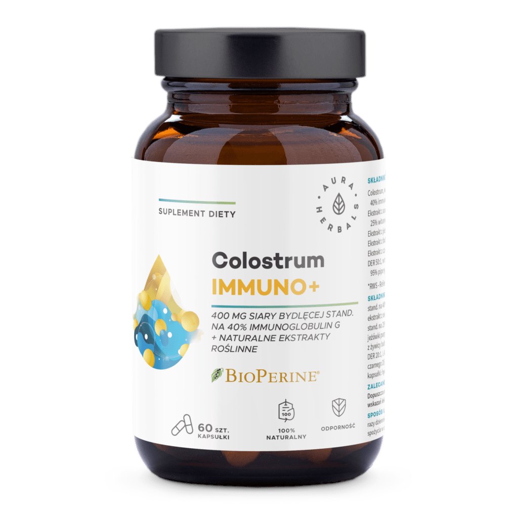 Aura Herbals - Colostrum Immuno + BioPerine (60 capsule)