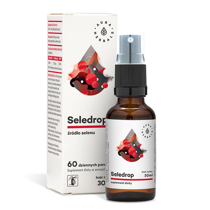 Aura Herbals - Seledrop, Selenio, 110 mcg, Spray (30 ml)