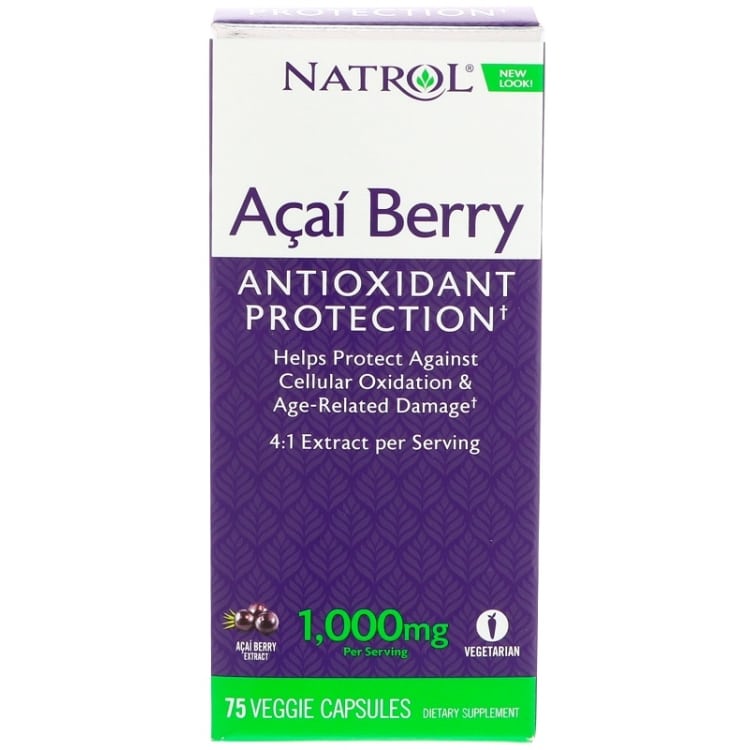 Acai Berry, 1000mg - 75 vcaps