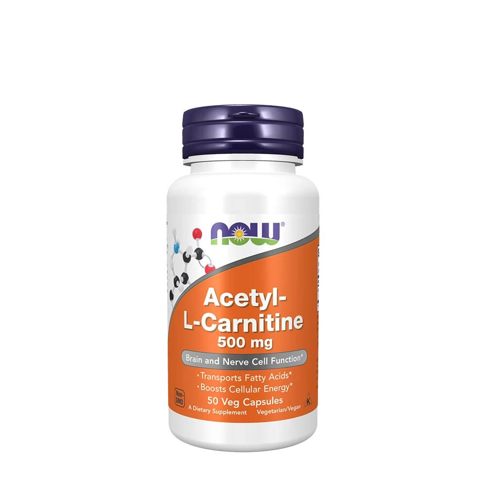 Acetil-L-Carnitina, 500mg - 50 vcaps