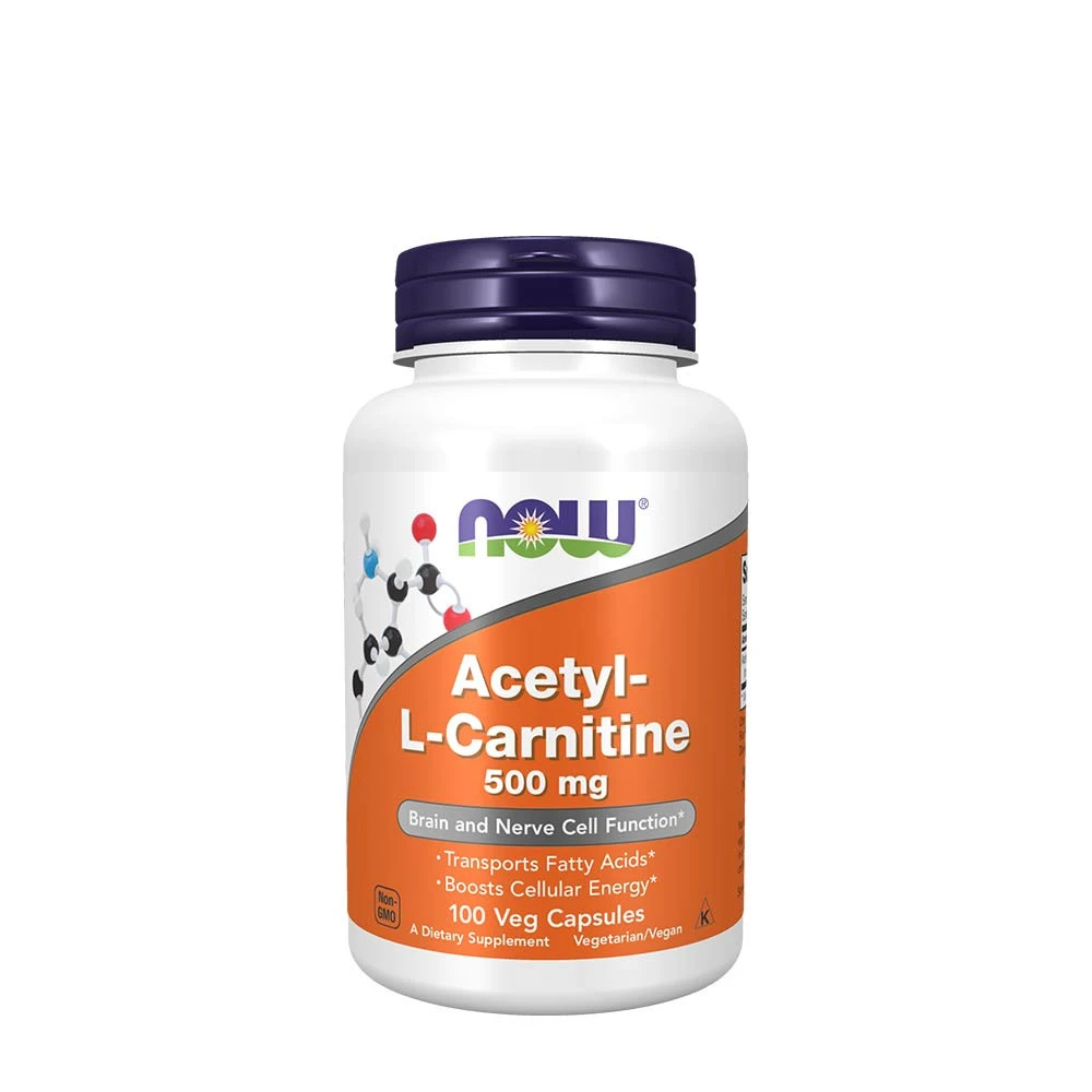 Acetil-L-Carnitina, 500mg - 100 vcaps