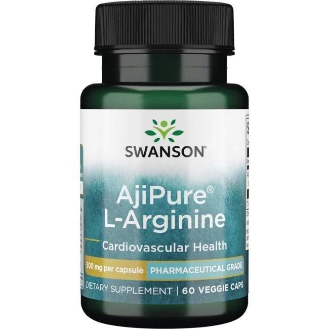 AjiPure L-Arginina, 500mg - 60 vcaps
