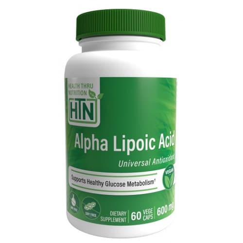 Health Thru Nutrition - Acido Alfa Lipoico, 600 mg - 60 capsule