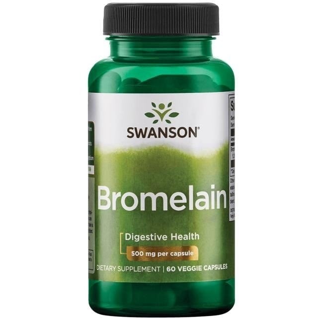 Bromelina, 500mg - 60 vcaps