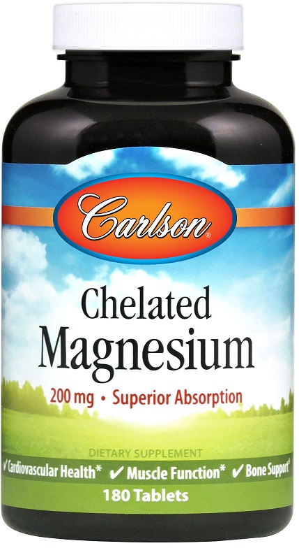 Magnesio chelato, 200mg - 180 compresse