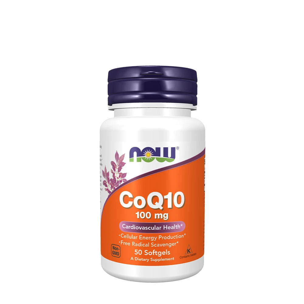 CoQ10, 100mg - 50 softgels