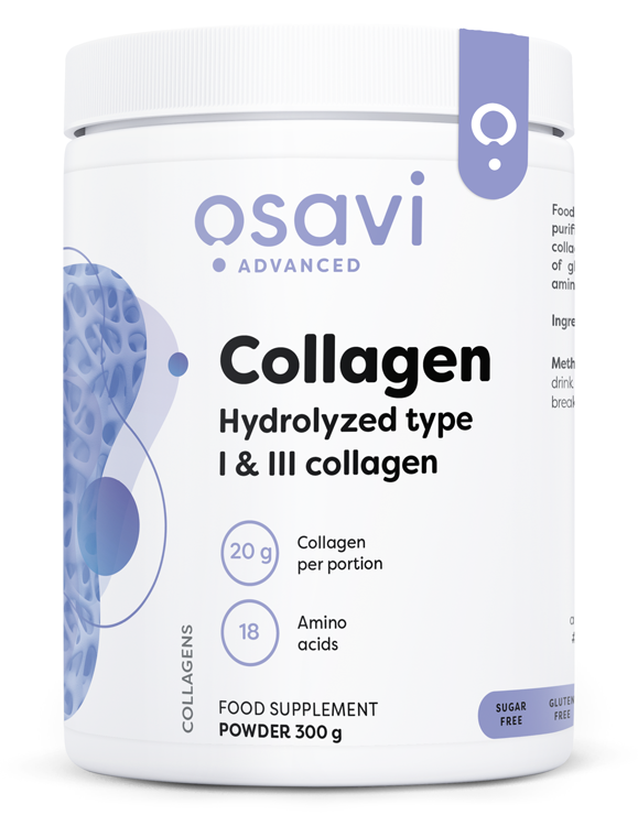 Collagene idrolizzato - Tipo 1 e 3 - 300g