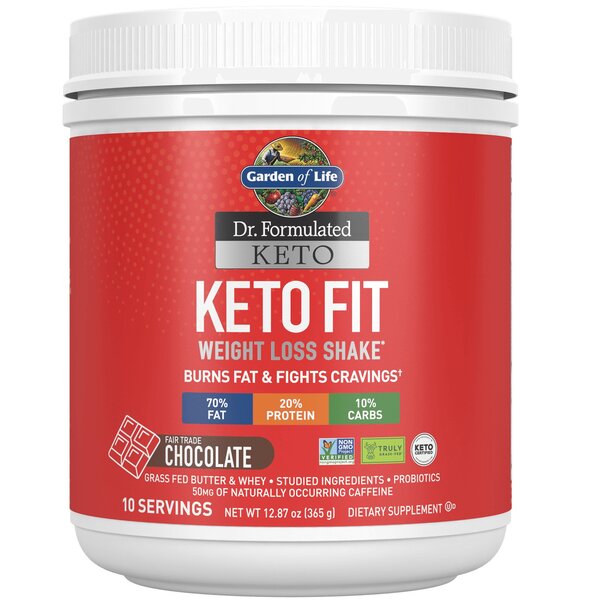 Dr. Formulated Keto Fit, Cioccolato - 365g