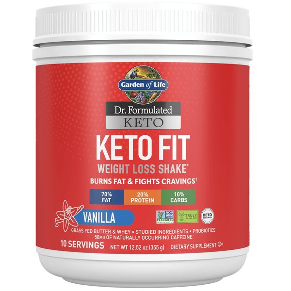 Dr. Formulated Keto Fit, Vaniglia - 355g