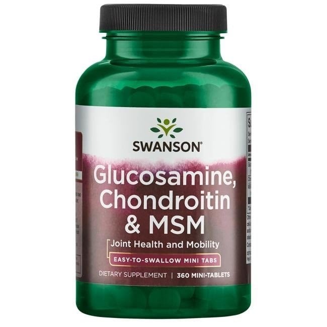 Glucosamina, Condroitina & MSM - 360 mini-tabs