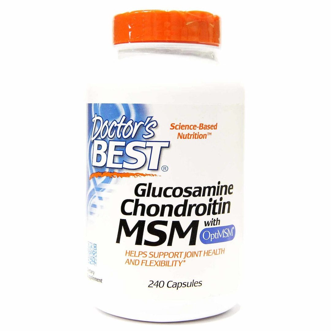 Glucosamina Condroitina MSM con OptiMSM - 240 caps