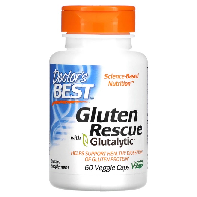 Gluten Rescue con Glutalytic - 60 vcaps