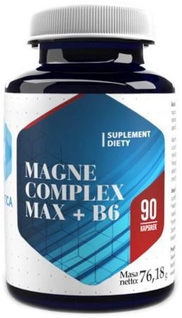 Hepatica Magne Complex Max + B6 – Magnesio e Vitamina B6 (90 capsule)