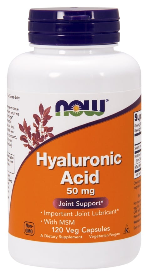 Acido ialuronico con MSM, 50mg - 120 vcaps