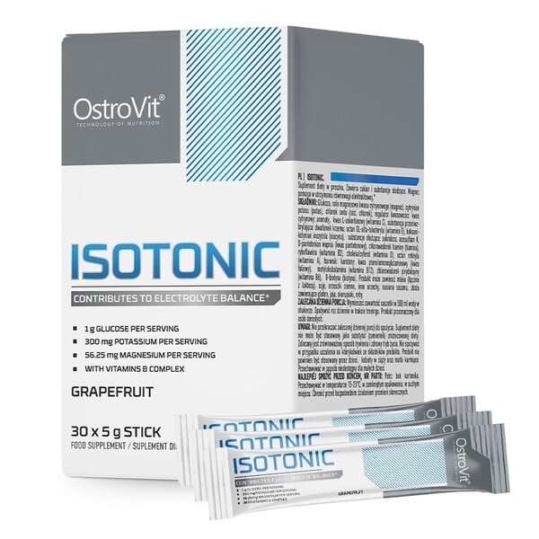 Ostrovit - Bastoncini Isotonici al Pompelmo, 30 x 5g