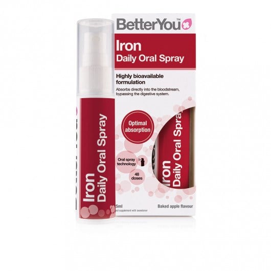 Iron Daily Oral Spray (5mg), Baked Apple - 25 ml.