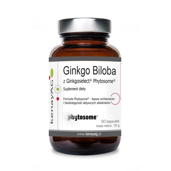 Kenay – Ginkgo Biloba con Ginkgoselect PLUS Phytosome (60 capsule)