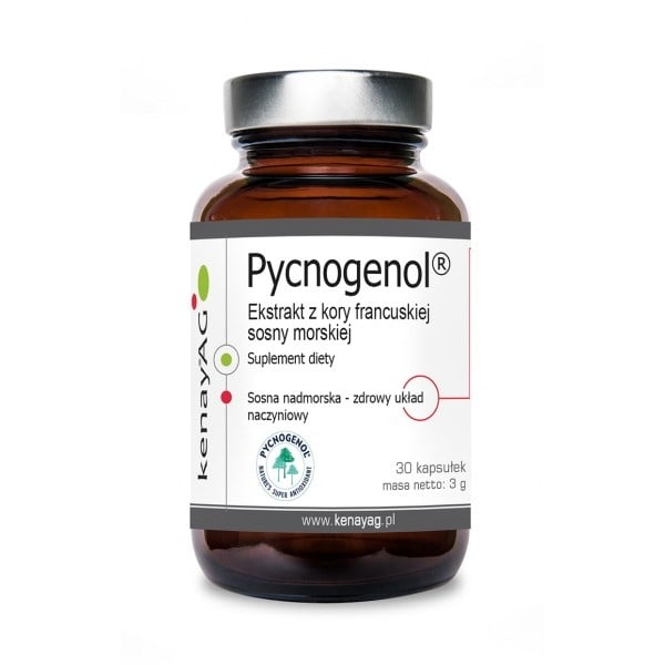 Kenay – Pycnogenol Estratto di Corteccia di Pino Marittimo Francese (30 capsule)