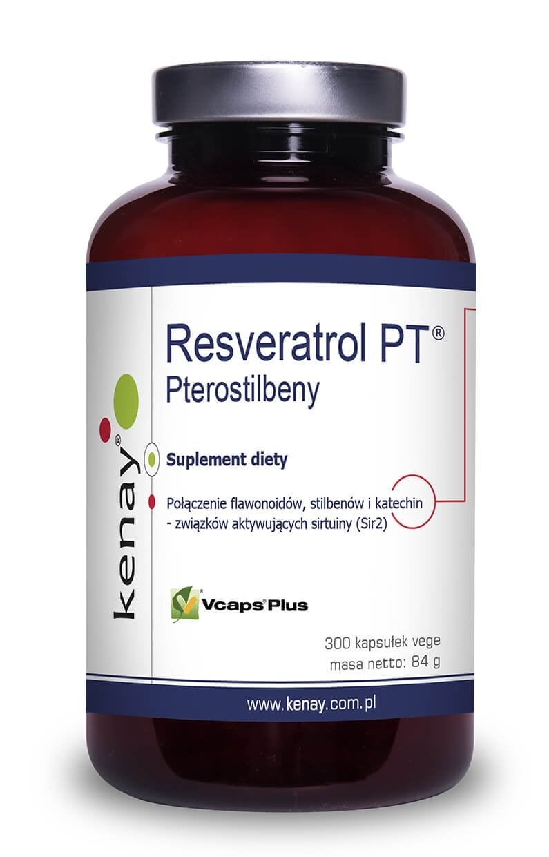 Kenay – Resveratrol PTTM e Pterostilbene (300 capsule)