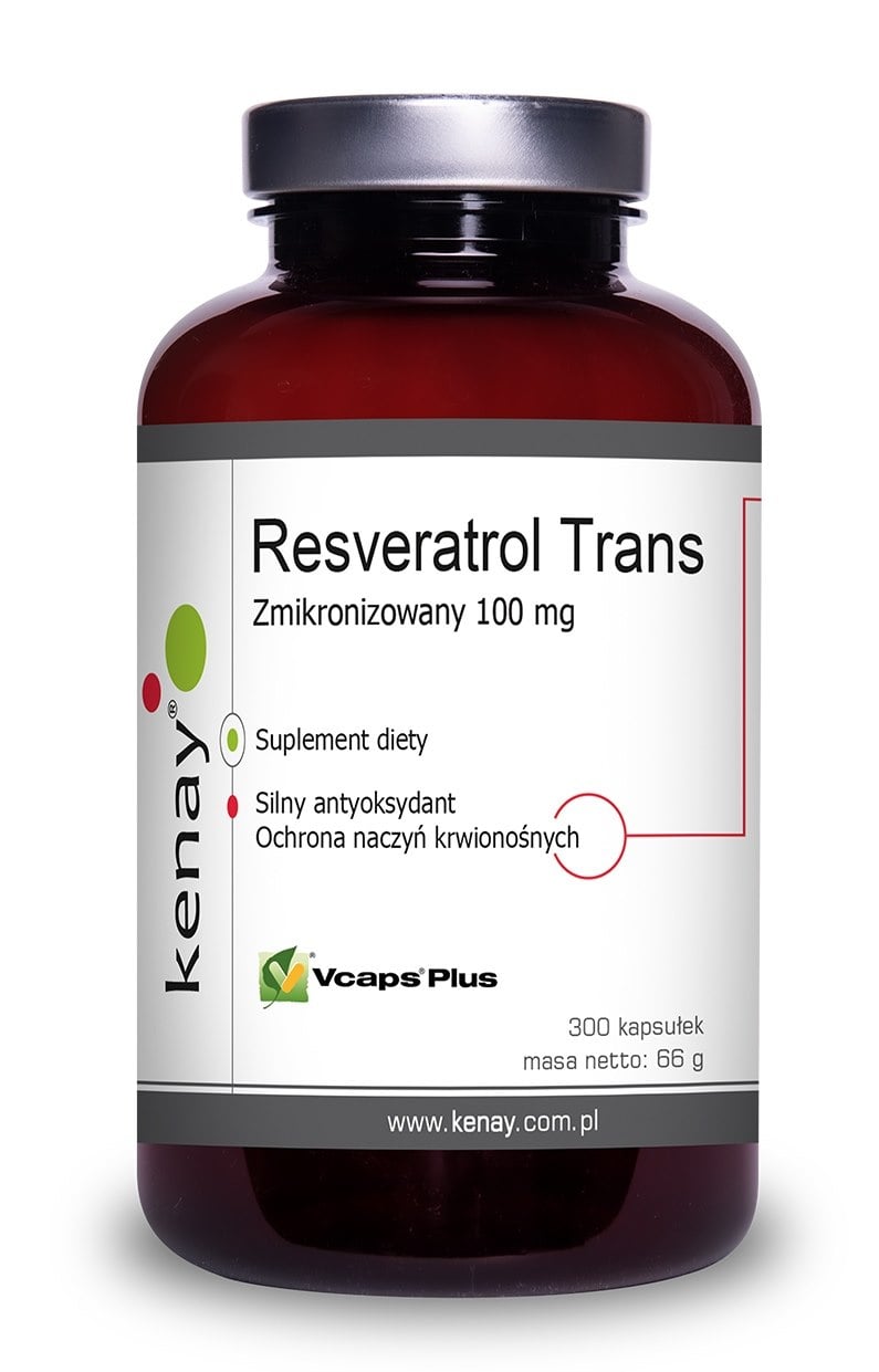 Kenay – Resveratrol Trans Micronizzato 100 mg, 300 Capsule