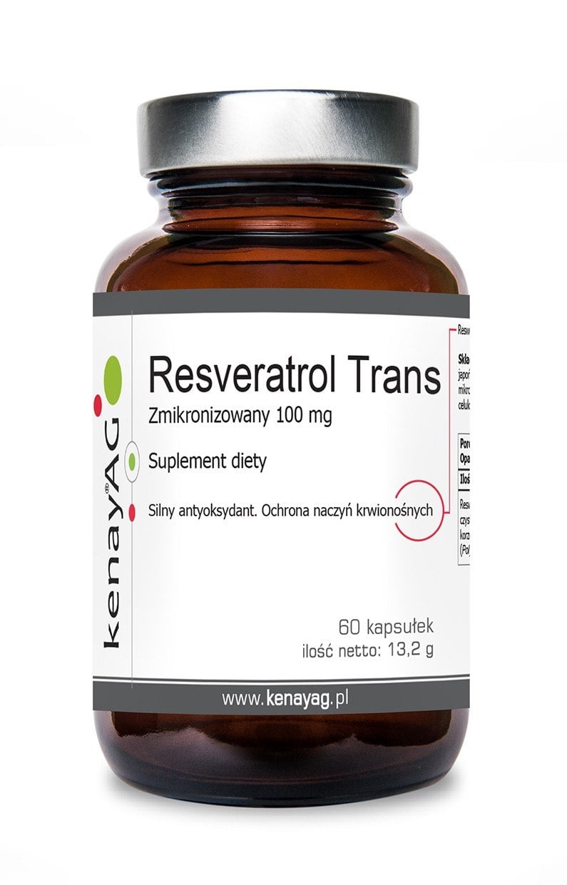 Kenay – Resveratrol Trans Micronizzato 100 mg, 60 Capsule