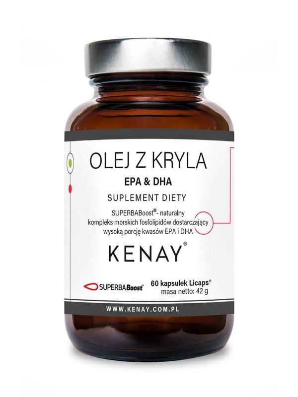 Kenay - Olio di Krill Superba Boost con EPA e DHA (60 capsule)