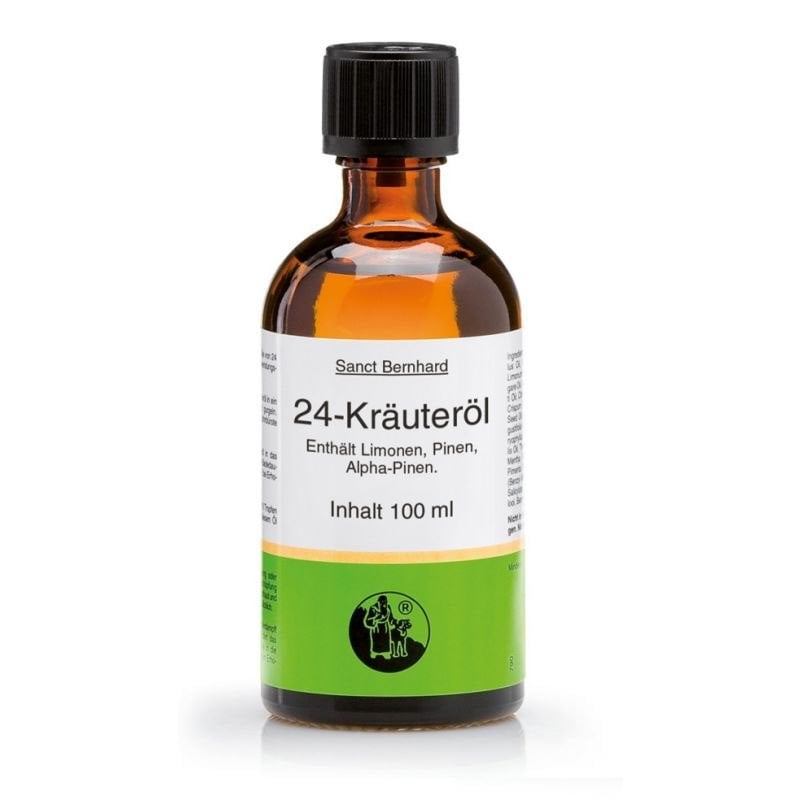 Krauterhaus Sanct Bernhard - Olio alle 24 Erbe (100 ml / 3,4 fl. oz.)