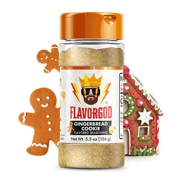 FlavorGod - Miscela di Spezie Aromatiche Gusto Torta di Pan di Zenzero - 156 g