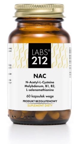 Labs212 – NAC N-Acetil Cisteina 300 mg – 60 Capsule